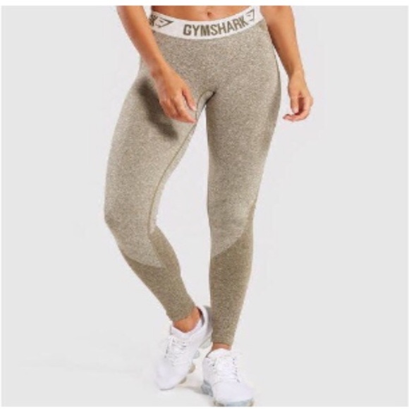 Gymshark Pants - Gymshark Sz Sm Flex Leggings In Khaki